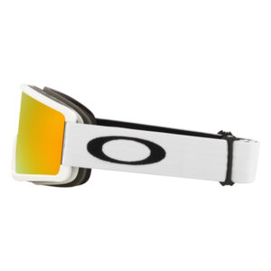 Oakley-Target Line L Matte White - Fire Iridium--Lillehammer Sport-3