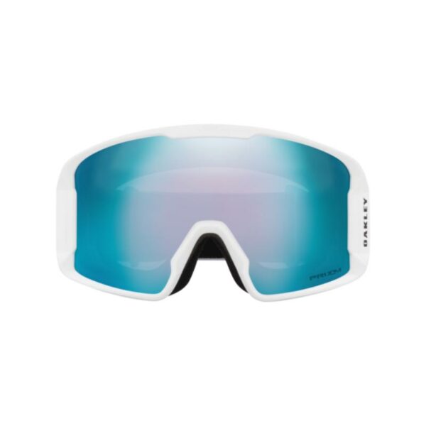 Oakley-Line Miner L Matte White - Prizm Snow Sapphire Iridium--Lillehammer Sport-2