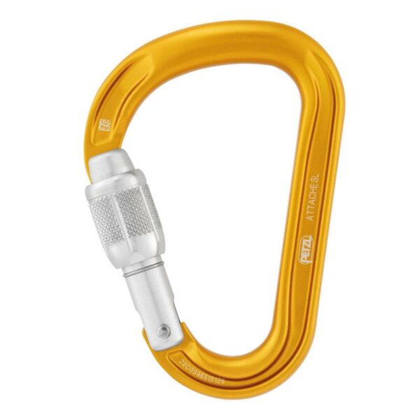 Petzl-PETZL ATTACHE SCREW-LOCK CARABINER--Lillehammer Sport-1