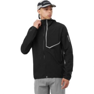 Salomon  Bonatti Trail Jkt M Deep Black - Bilde 3