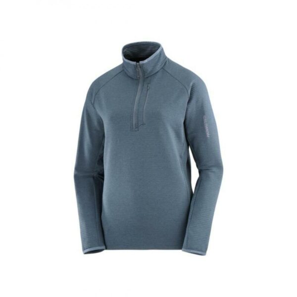 Salomon-Essential Ltwarm Hz W-LC2283200-Lillehammer Sport-1 Salomon Essential Lightwarm Half Zip W