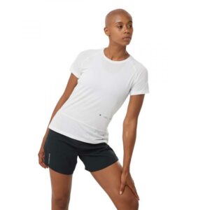 Salomon Salomon  Cross Run Graphic Tee Ss W - Bilde 5