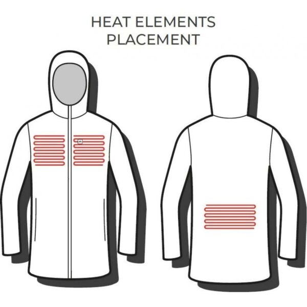 Heat Experience-Heat Experience Heated Oslo Coat Womens-HEOS47BK-Lillehammer Sport-3 Heat Experience Heated Oslo Coat Womens