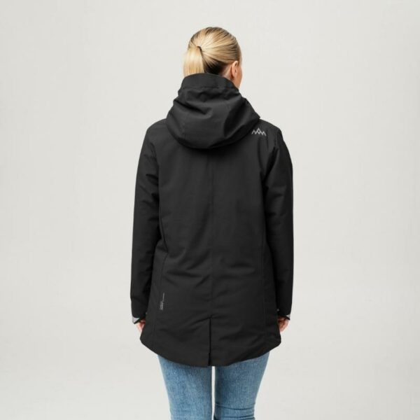 Heat Experience-Heat Experience Heated Oslo Coat Womens-HEOS47BK-Lillehammer Sport-7 Heat Experience Heated Oslo Coat Womens