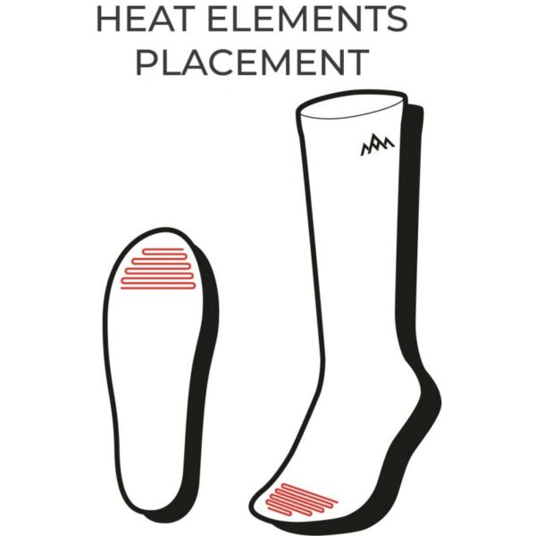 Heat Experience-Heated Everyday Socks w-o batt-HEES039-Lillehammer Sport-2 Heat Experience Heated Everyday Socks - Uten batteri