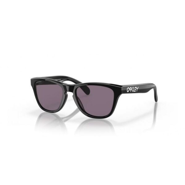 Oakley-Oakley FROGSKINS XXS POLISHED BLACK PRIZM GREY–Lillehammer Sport-1 Oakley Frogskins XXS Polished Black - Prizm Grey