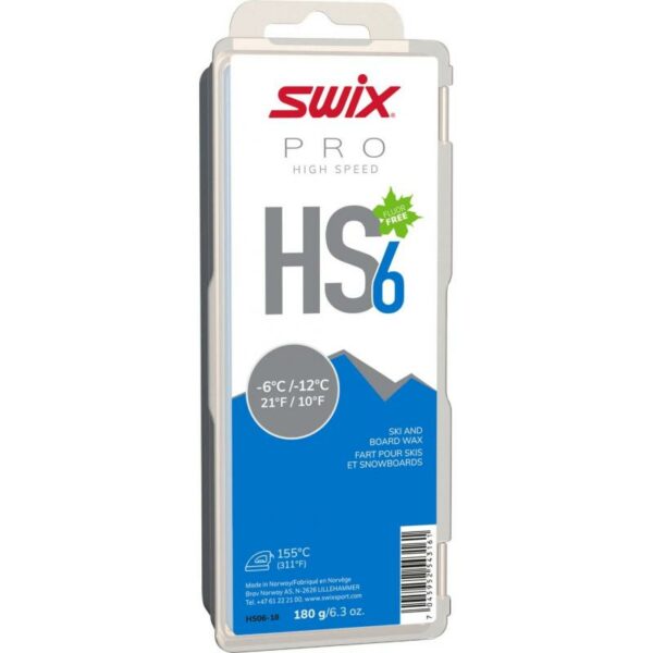 Swix HS6 Blue, -6°C/-12°C -180g