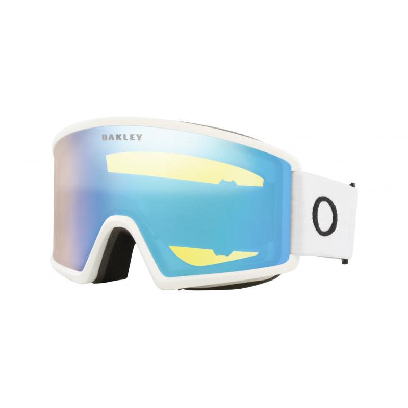 Oakley Target Line L Matte White – High Intensity Yellow - Bilde 1