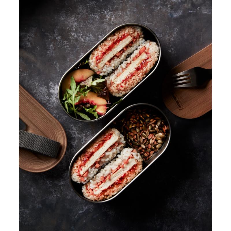 Black+Blum Stainless Steel Dbl. Bento Box BAM-BT-L016 Lillehammer Sport 12