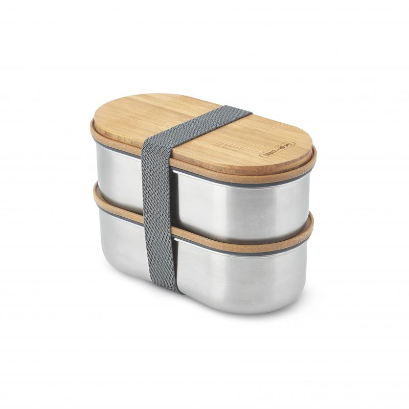 Black+Blum Stainless Steel Dbl. Bento Box BAM-BT-L016 Lillehammer Sport 14