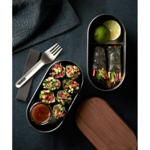 Black+Blum Stainless Steel Dbl. Bento Box BAM-BT-L016 Lillehammer Sport 5