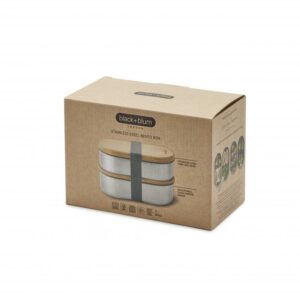 Black+Blum Stainless Steel Dbl. Bento Box BAM-BT-L016 Lillehammer Sport 9