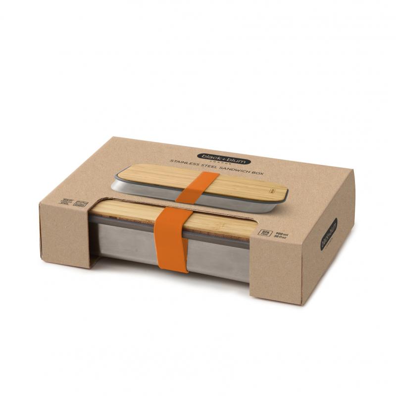 Black+Blum Stainless Steel Sandwich Box Small BAM-SB003 Lillehammer Sport 3
