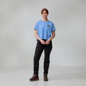 Fjällräven Fjällblomster Logo T-shirt W - Bilde 3