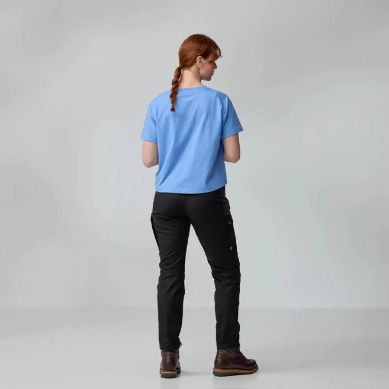 Fjällräven Fjällblomster Logo T-shirt W - Bilde 3