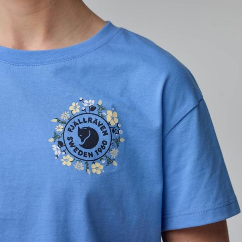 Fjällräven Fjällblomster Logo T-shirt W - Bilde 6