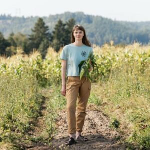 Fjällräven Fjällblomster Logo T-shirt W - Bilde 9