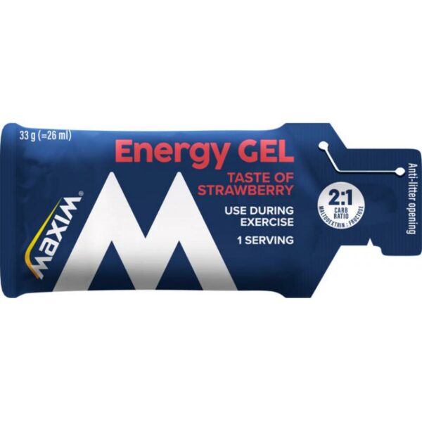 Maxim Instant Energy gel 33 g Strawberry