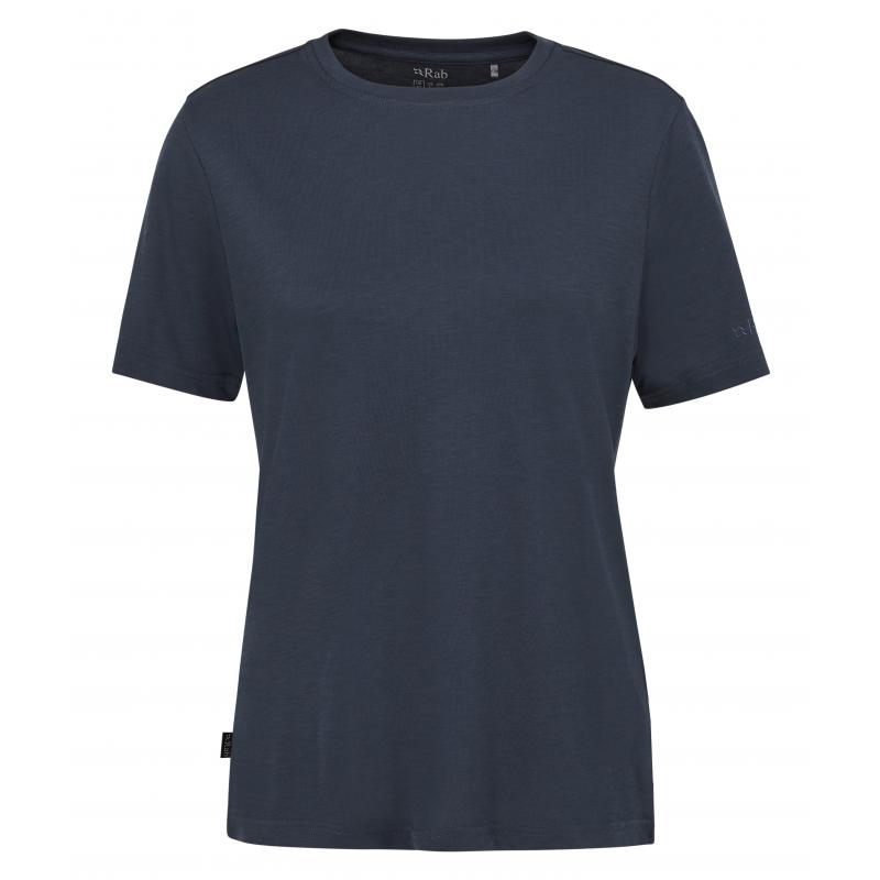 Rab Rab Crimp Logo Tee Wmns QBL-69 Lillehammer Sport 1
