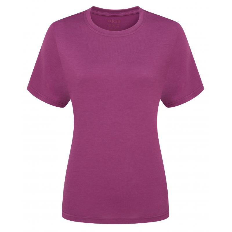 Rab Rab Crimp Logo Tee Wmns QBL-69 Lillehammer Sport 1