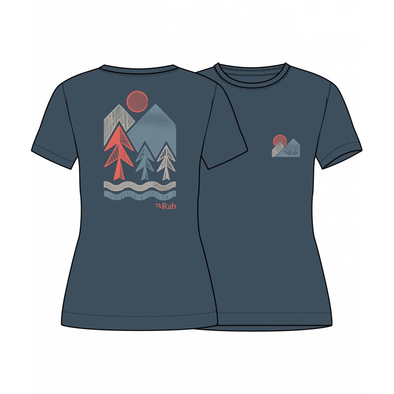 Rab Rab Tuku Vista Tee Wmns QCC-17 Lillehammer Sport 2