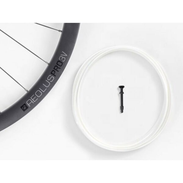 Bontrager-Bontrager WLR BNT AEOP3V 700D 142 BK-GY–Lillehammer Sport-5 Bontrager Aeolus Pro 3V TLR Disc Road Bakhjul