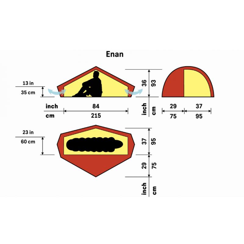 Hilleberg Enan Sand - Bilde 2