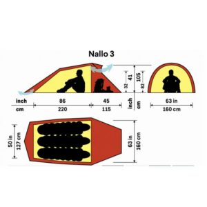 Hilleberg Nallo 3 Green - Bilde 2