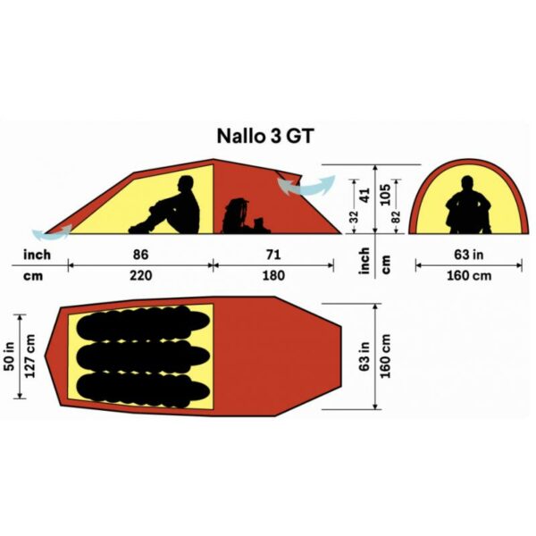 Hilleberg Nallo 3 GT Sand