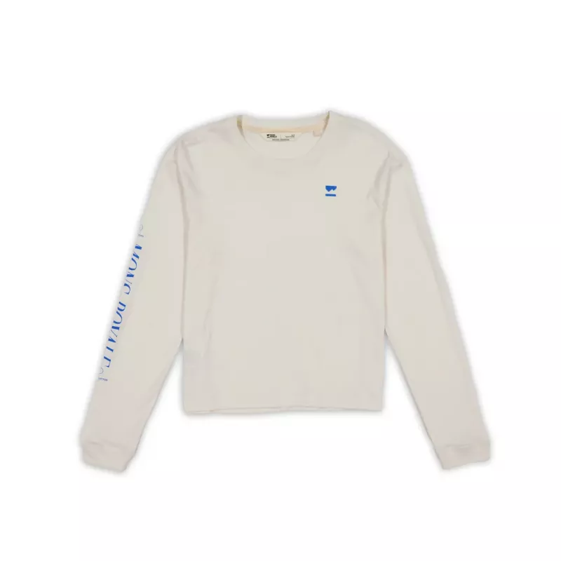 Mons Royale Yonder Merino Organic Cotton Long Sleeve W - Bilde 1