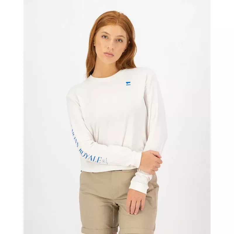 Mons Royale Yonder Merino Organic Cotton Long Sleeve W - Bilde 2