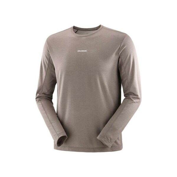 Salomon-Shkout Core Ls Tee M-LC2424600-Lillehammer Sport-1 Salomon SHAKEout Core LS Tee M