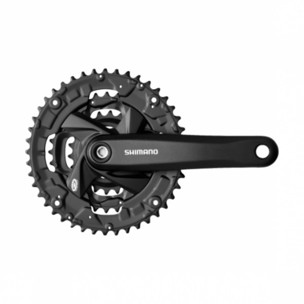 Shimano Kranksett Altus 175 44T svart