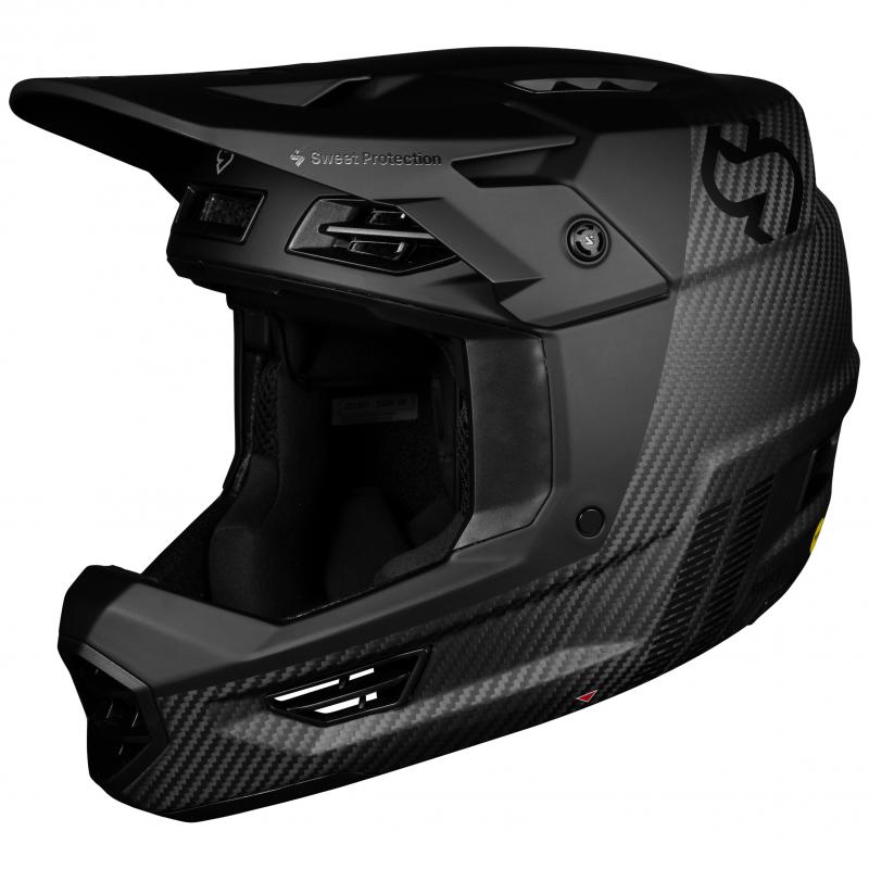 Sweet Protection Fixer Carbon 2Vi® Mips Hjelm - Matte Black Carbon - Bilde 1