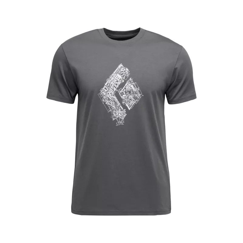 Black Diamond Engineered Diamond Ss Tee M - Bilde 1