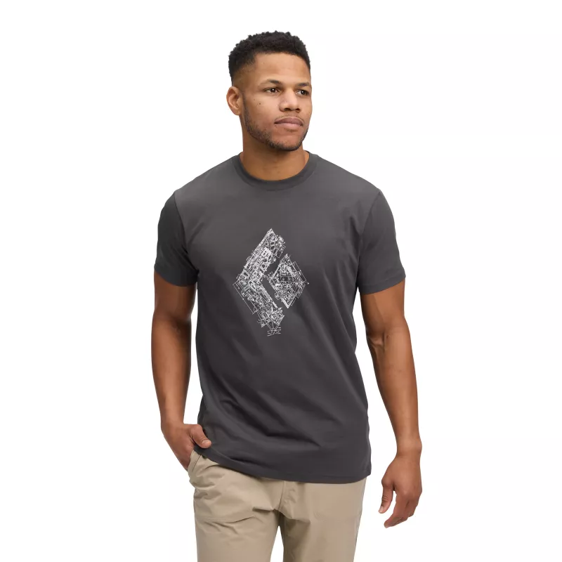 Black Diamond Engineered Diamond Ss Tee M - Bilde 2