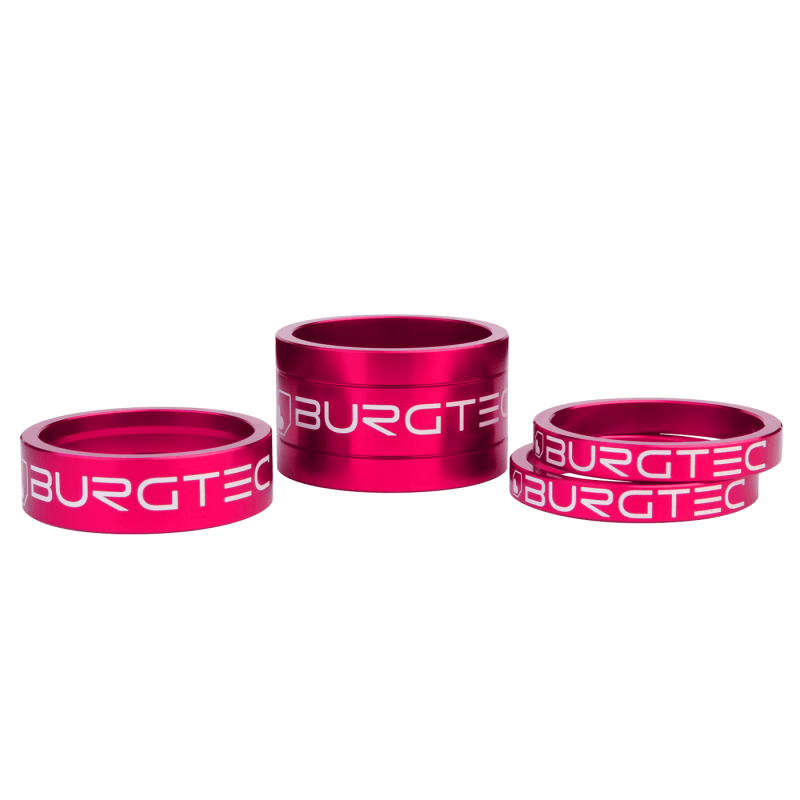 Burgtec Stem Spacer Kit Toxic Barbie Pink - Bilde 1