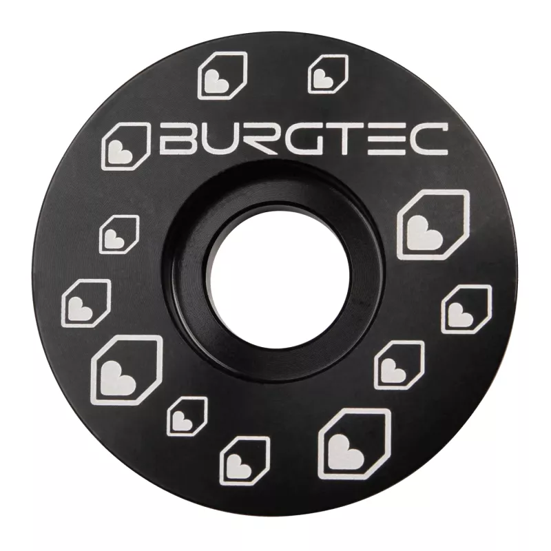 Burgtec Top Cap Black - Bilde 1