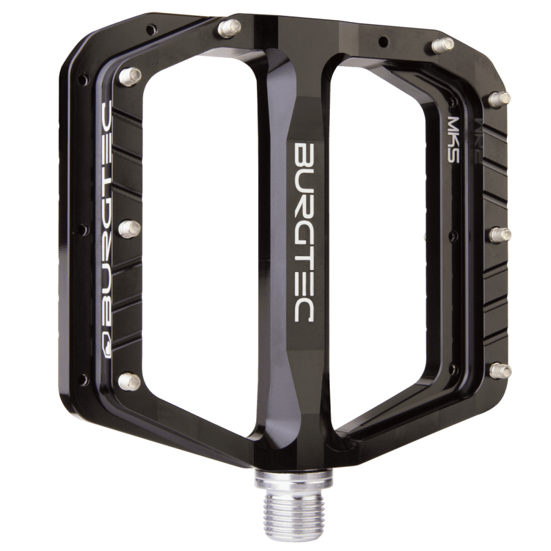 Burgtec Penthouse Flat MK5 Pedaler Black - Bilde 1