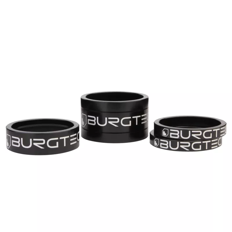 Burgtec Stem Spacer Kit Black - Bilde 1