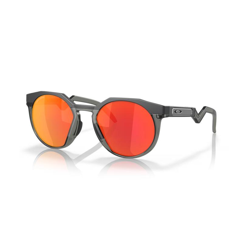 Oakley HSTN Matte Carbon/grey Smoke Prizm Ruby - Bilde 1