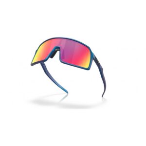 Oakley Sutro Matte Cyan / Blue Colorshift – Prizm Road - Bilde 4