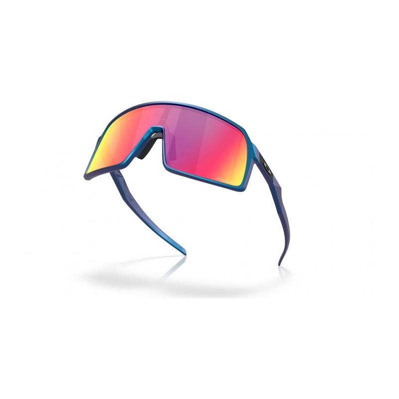 Oakley Sutro Matte Cyan / Blue Colorshift – Prizm Road - Bilde 4