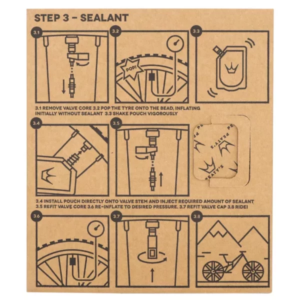 Peaty's Holeshot Tubeless Conversion Kit 32mm - Enduro / DH