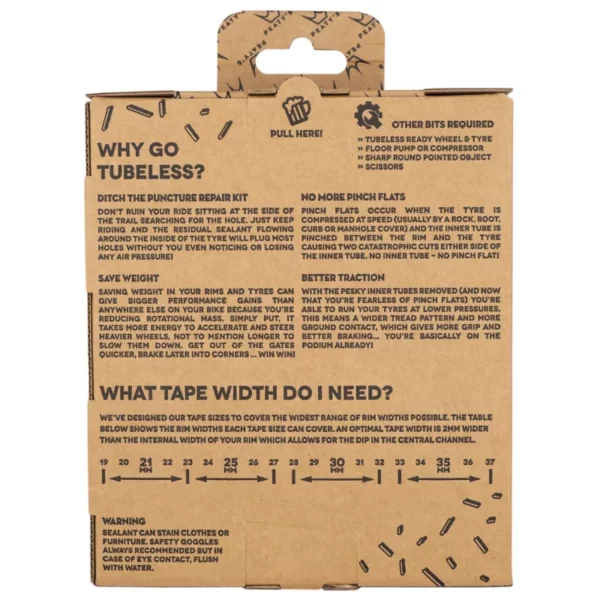 Peaty's Holeshot Tubeless Conversion Kit 32mm - Enduro / DH