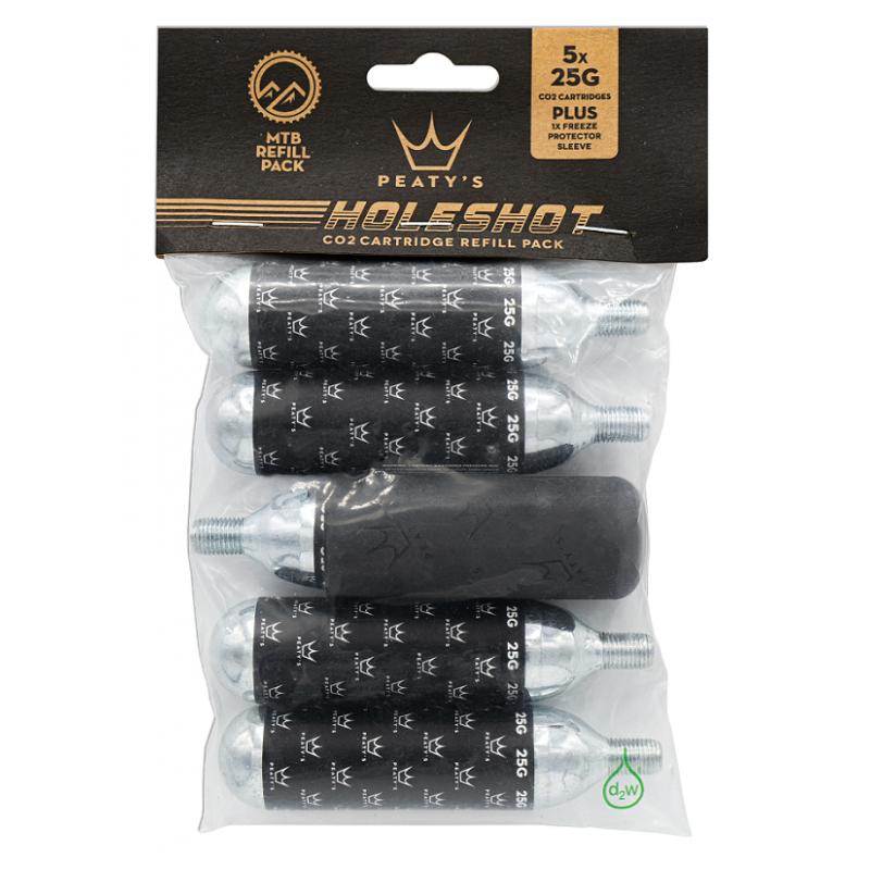 Peaty´s Peaty´s Holeshot CO2 Patroner 5-Pk PPR-CO2-REF-MTB Lillehammer Sport 1