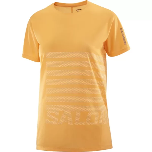 Salomon-Sense Aero Ss Tee Gfx W-LC2696800-Lillehammer Sport-1 Salomon Sense Aero Ss Tee Gfx W