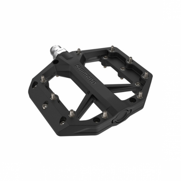 Shimano-SHIMANO PEDAL PD-GR400–Lillehammer Sport-1 Shimano Pedal (flat) PD-GR400 Sort