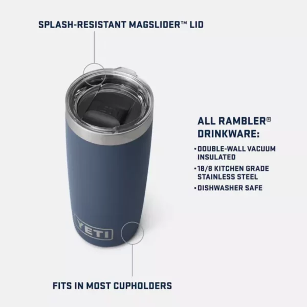 YETI-RAMBLER TUMBLER 10oz–Lillehammer Sport-6 YETI Rambler 10 oz (295 ml) Tumbler