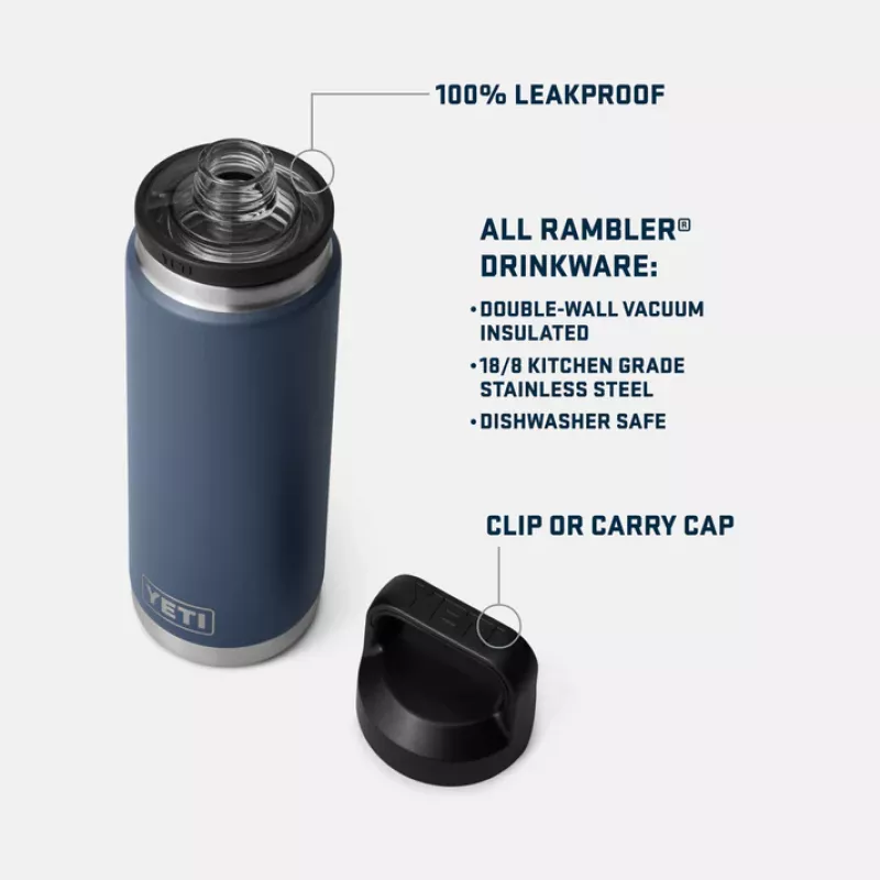 YETI Rambler Bottle Chug Cap 26oz (769ml) - Bilde 5